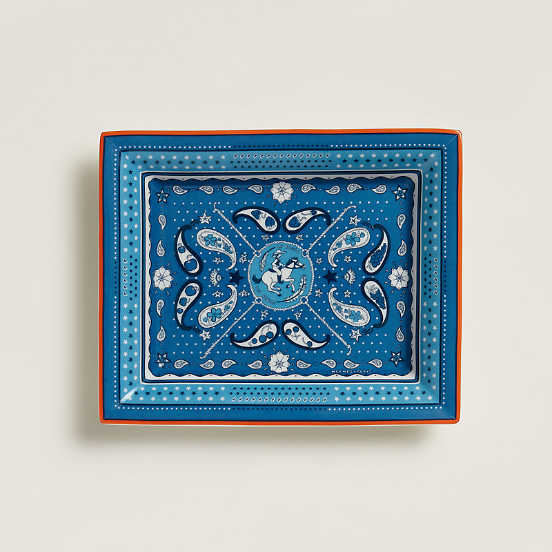356 HERMÈS エルメス 1999年星空デザイン トレイ Le Rodeo des Fruits change tray | Hermès Greece